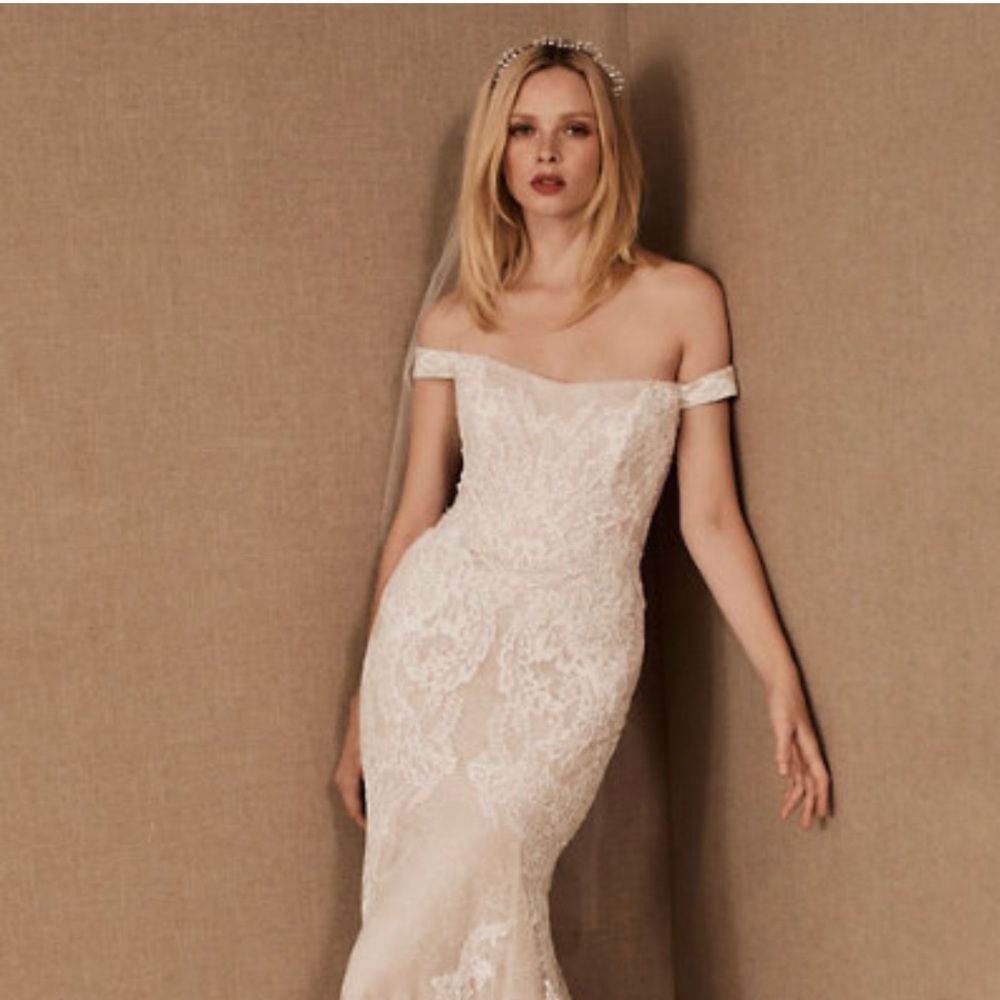 BHLDN x Watters Quinley Gown - Size 12 like new